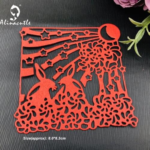 Metal Cutting Dies Sunshine Bunny DIY Scrapbooking Paper Craft Handmade Album Card Punch Art Die Cut