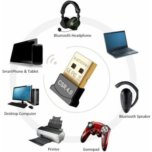 Mini USB Bluetooth V4.0 Dongle Dual Mode Wireless Adapter 3Mb up 4.0 Bluetooth adapter with PC speed high USB to For Laptop D2B6