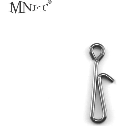 MNFT 50PCS/Lot High Quality Fishing Swivel Hanging Snap Small Fishing Tackle Connector Tools