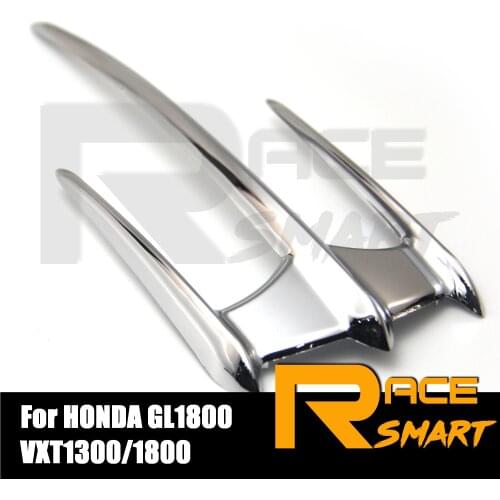Motorcycle Chrome Front Fender Accent Decoration Trim Decor Parts For HONDA Goldwing GL1800 VTX1300 1800 VT1300 VTX1800 VT 1300