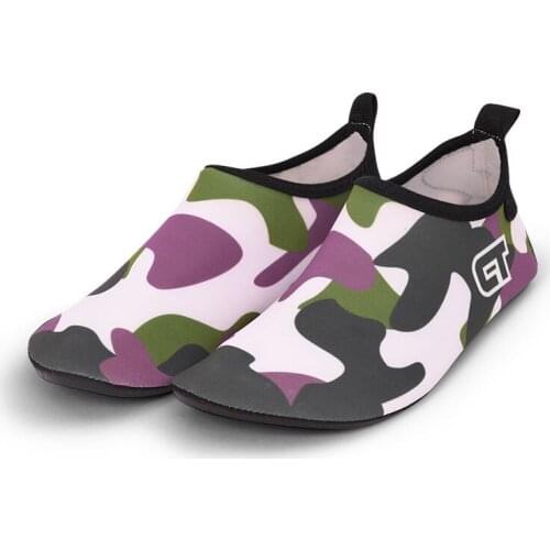 Army Print Shoes for Kids Girls Beach Swimming Water Sport Socks Swim Surfing Diving Boys Underwater Slippers Rainbow Unicorn
