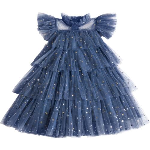 2 Pieces Clothing Set Girls Summer Casual Ruffle Sleeves Tops+Overalls Outfits Sweet Kids Birthday Party Clothe For Children