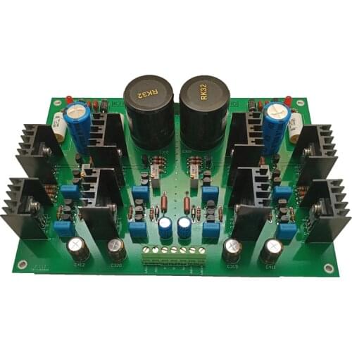 Super Class A shunt regulator board KJ100 6 way regulator ±18V~±45V ±9V~±20V ±15V MUR360 ERO1813 AC dual 24V 4 wires