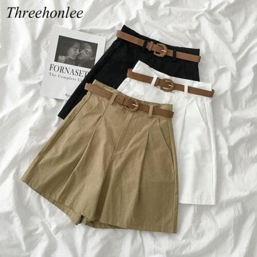 Женские классические шорты Threehonlee China At AliExpress