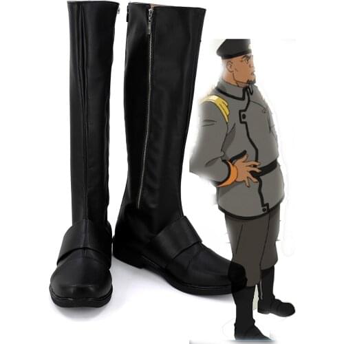 Voltron: Defender of the Universe Commander Iverson Cosplay Boots Shoes Custom Made