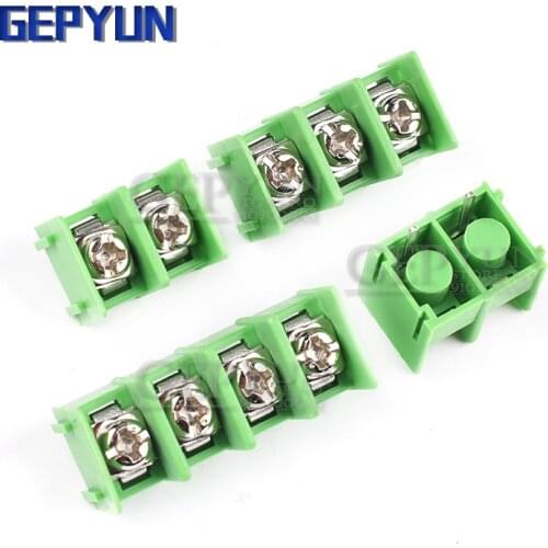 5PCS KF7.62 2P 3P 4P Terminal Connector Screw Spliced Pitch 7.62MM 2PIN 3PIN 4PIN For Arduino Gepyun