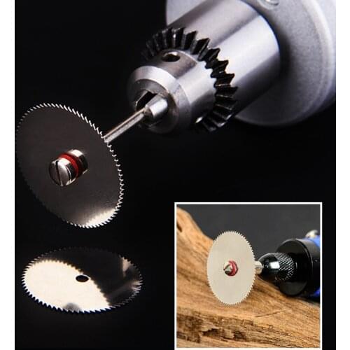 Cutting Disc 10PC 22/25/32mm Stainless Steel Abrasive Tool Reinforced Cut Off Wheel with 2 Mandrels Mini Drill Rotary Tool