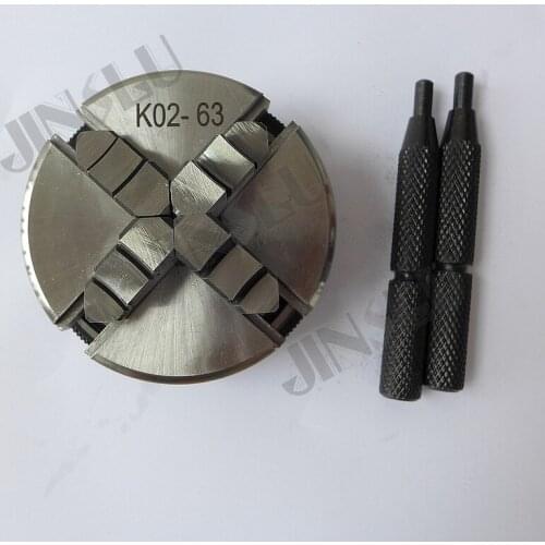 Free shipping SANOU mini self-centering chuck K02-63 machines tools M14*1 Thread