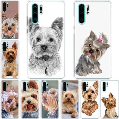Yorkshire terrier dog Phone Case For Huawei Honor 20 10 9 9X 8A 8S 8X 7X 7A Lite Pro 10I20I Y5 Y6 Y7 Y8 Y9 V20 V30 Y9S Coque
