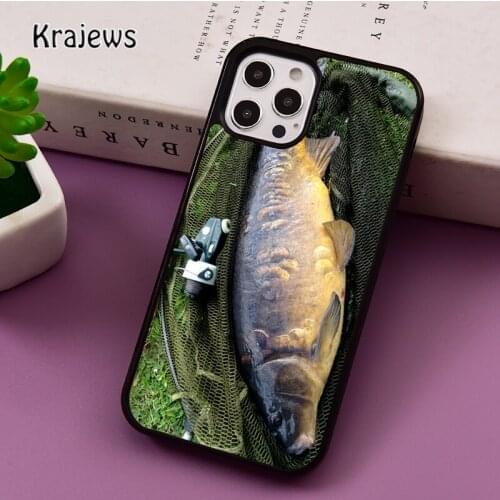 Koi carp fish japanese floral cherry phone Case For iPhone 5 SE 2020 6S 7 8 Plus 12 mini 11 Pro X XR XS Max Samsung S9 S10 Cover