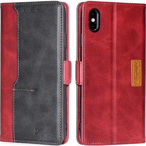 Flip case For Huawei P Smart 2020 Hit color Case Magnet Stand Wallet PU Leather Case For On Huawei P Smart 2020 Cover Card Slot