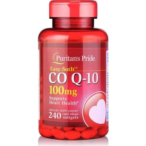 CO Q-10 100 Mg Supports Heart Health 240 Pcs Coq-10