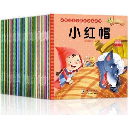 60PC/Lot Chinese Story kids Book contain audio track & Pinyin & Pictures learn Chinese Books For Kids Baby/mi/art book artbook