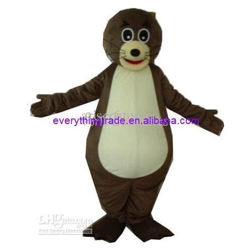 Hot sale 2017 Adult sea animal costume sea lion mascot costume theme party costume school mascot fancy dress costumes