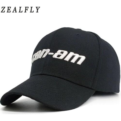 New Mens Cap Embroidery Can-am Baseball Caps For Men Streetwear Women Dad Hat Snapback Embroidery Casual Cap Casquette