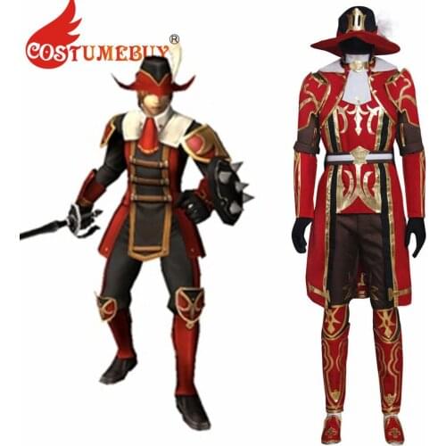 CostumeBuy Game Final Fantasy Cosplay Final Fantasy XI 11 Red Mage Anime Cosplay Costume Custom