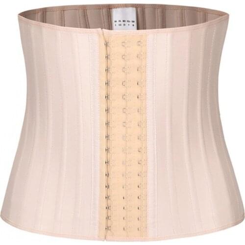 Latex Waist Trainer 25 Steel Bone Modeling Strap Body Shaper Colombian Girdles Slimming Belt Women Binders And Shapers Corset