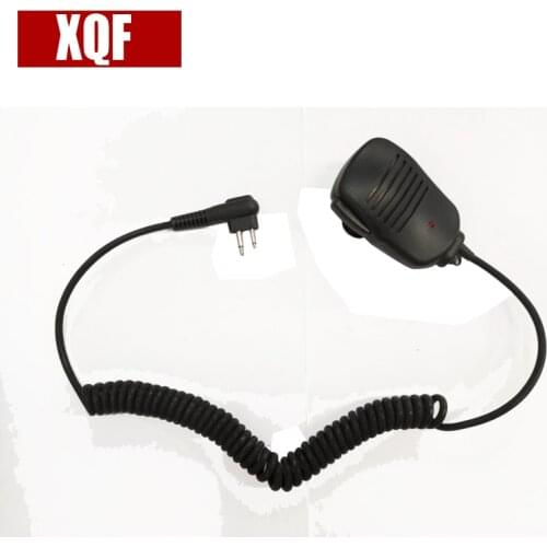 XQF 2pin PTT MIC Speaker Microphone PU Wire for Motorola Radio GP88 EP450 Mu11c,Mu12,CLS1110,CLS1410 Walkie Talkie