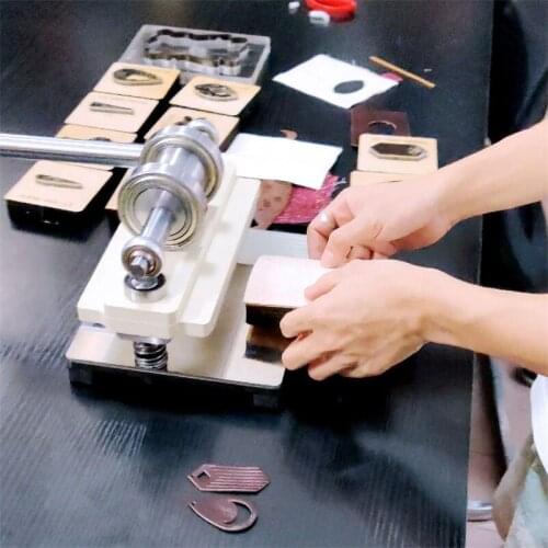 Multifunction Manual Die Cut Machine Cuting And Embossing Small Knife Mold Punching Machine Moulded Mouthpiece Unloading Machine