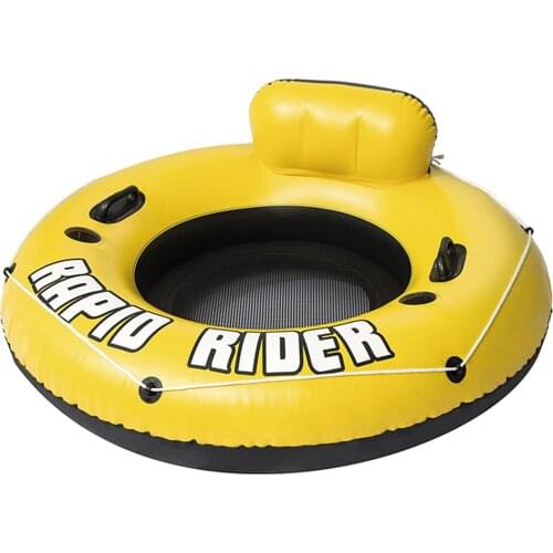 Inflatable Pool Float Fun Foldable Pool Floatie Water Party Lounge Toys Inflatable Floating Bed Swimming Pool Floating Circle