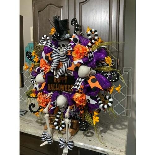 New Product Halloween Garland Door Hanging Horror Atmosphere Decoration Door Hanging Decoration Props