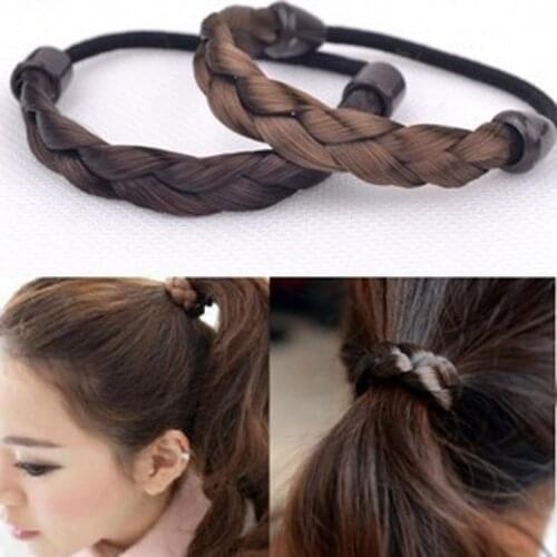Girls Fashion Diy Magic Hair Bun Maker High Quality Wedding Hair Accessories For Women Hairbands Fine Wig Headbands For Women