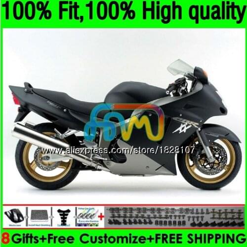 Blackbird For HONDA CBR1100 XX CBR1100XX 96 97 98 99 00 01 Matte black 131BS.47 CBR 1100XX 1996 1997 1998 1999 2000 2001 Fairing