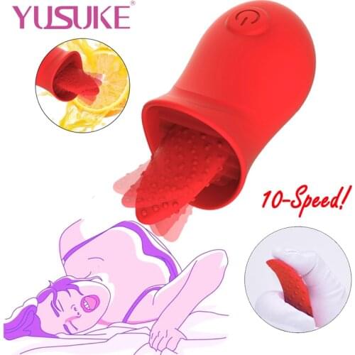 Powerful Lick Tongue Vibrators Clitoris Nipple Vagina Stimulator Femme Masturbator Vibrador Sex Toys For Women Adults18 Products