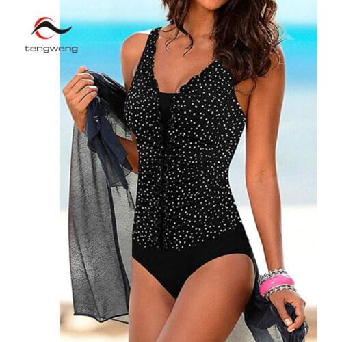 Tengweng Swimwear With Ruffles