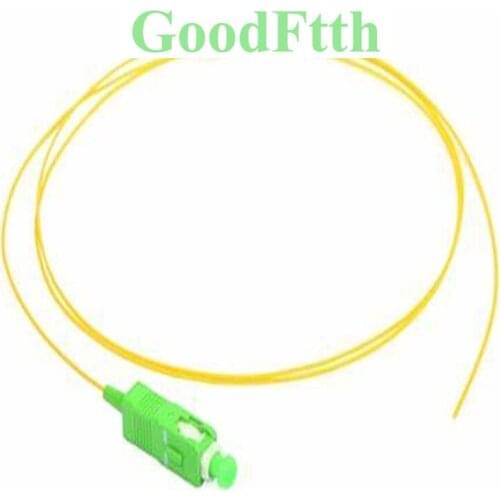 Fiber Optic Pigtail SC/APC SM Simplex 0.9mm GoodFtth 0.5-3m 100pcs/lot