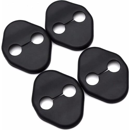 4pcs Car Door lock decoration cover Door lock protective cover For KIA K2 / RIO SOUL Hyundai solaris verna Rena