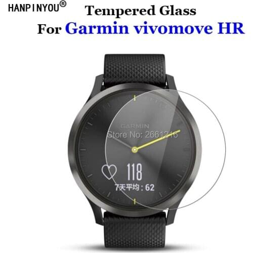 For Garmin vivomove HR Tempered Glass 9H 2.5D Premium Screen Protector Film For Garmin vivomove HR Sports Smart Watch