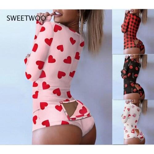 2021 Womens Solid V-neck Rib Love Heart Jumpsuit Sexy Long Sleeve Slim Fit Detachable One Piece Dress Short Knitted Hollow