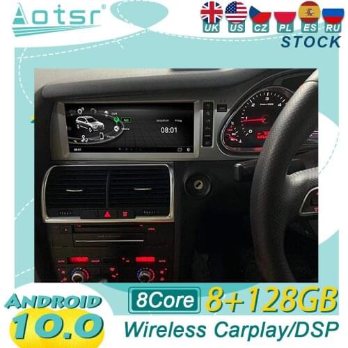 Android For Audi Q7 RHD 2010 - 2015 Car Radio GPS Navigation Multimedia Video Player Stereo Audio Head Unit CD Tape Recorder