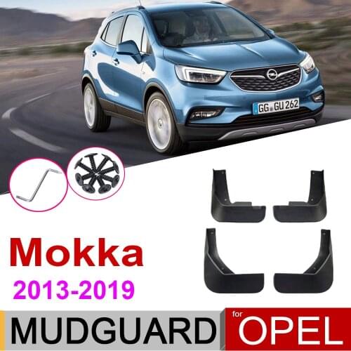 Mudflaps Fender For Opel Vauxhall Mokka X 2019~2013 Buick Encore Mud Guard Flap Mudguards Accessories 2018 2017 2016 2015 2014