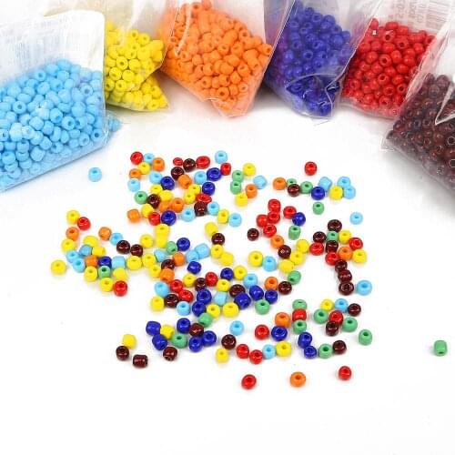 30g 2 3 4mm Charm Czech Glass Seed Spacer Beads DIY Bracelet Necklace Jewelry Making Accessories