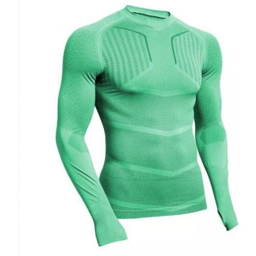 Fitness Training Tight Long Sleeve Shirts Men Tshirt Gym Compression Musculation