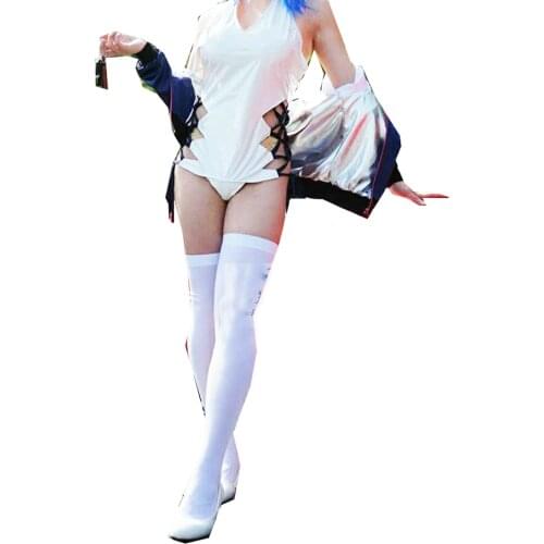 2021 Azur Lane USS St Louis Cos Cosplay Costume Halloween Jumpsuit+Socks Only