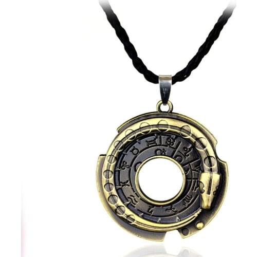Trendy Unisex Metal Jewelry Amulet Pendant Necklace Lucky Protective Talisman
