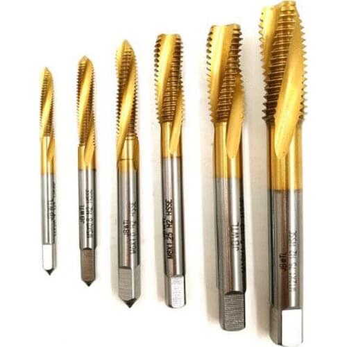 M4 M5 M6 M8 M10 M12 HSSE High Speed Steel Drill Bit for Cast Steel Cast Iron Metal Drill Bit Titanium Plated Spiral Drill