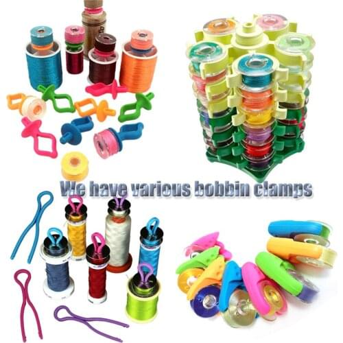 Stack'N Store Embroidery Bobbins Tower Storage for 30 BOBBINS SEWING QUILT bobbin Buddies bobbin case bobbin holder bobbin clamp