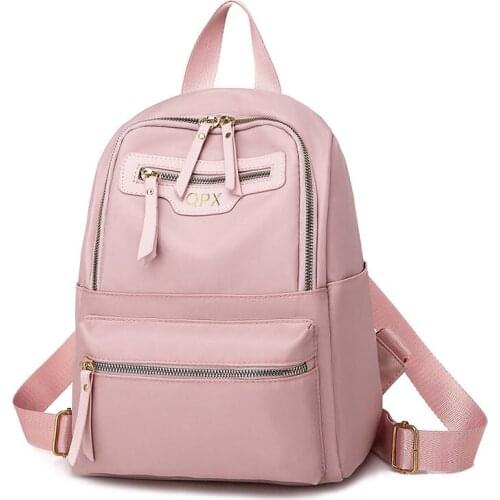 Nylon Women Backpacks Teenage Girls School Bags Casual Female Shoulders Backpack Girls Laptop Backpack High Quality Women Bags
