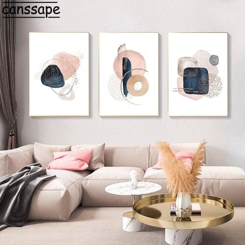 Nordic Poster Abstract Geometry Wall Art print Minimalist Canvas Painting Modern Wall Pictures For Living Room Interior Decor