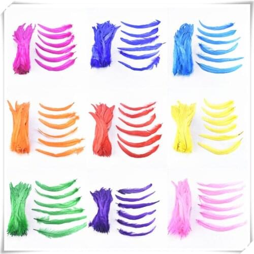 Wholesale Natural Rooster tail Feathers 50-100-500pcs/lot 30-35CM Feather For Crafts DIY Wedding Decoration accessories plumes