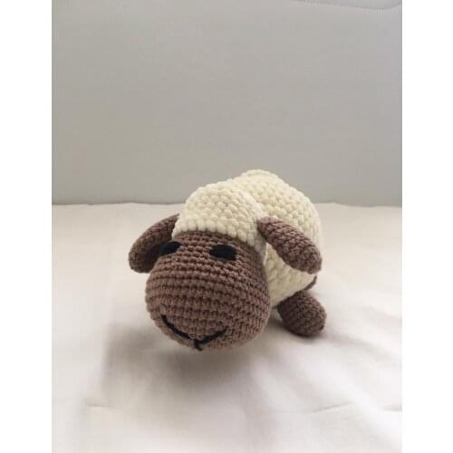 Amigurumi Organic Mesh Toy Lamb