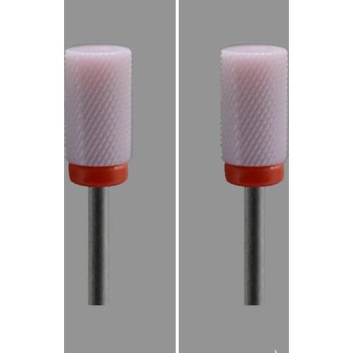 Pink -2PCS-Ceramic Nail Drill Bit - Large Barrel Bit -2083.066