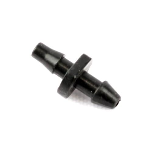 100pcs 3/5mm Double Hooks Barbed Straight-through Hose Connectors New PE Material Garden Greenhouse Micro Irrigation Fittings