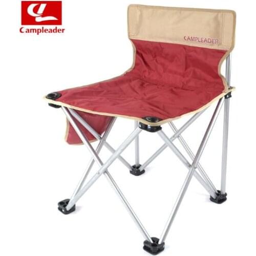 Outdoor folding chair Horse tied folding portable camping beach fishing stool painting stool back chair sketching chair M size