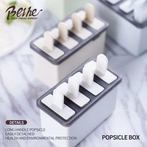 Frozen Ice Cream Plastic Mold Pop Popsicle Maker Lolly Mold Tray Pan Creator Tool