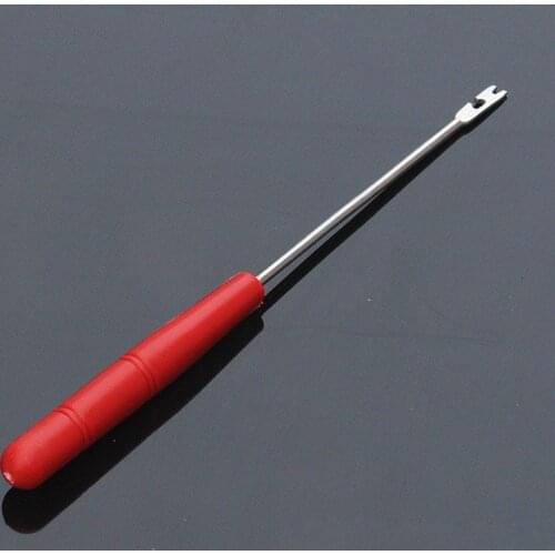 1 PCS High Quality Decoupler 14.5cm of Hook Bait line Abstract Fishing Tackle Metal Hook Steel Special Simple Hook Remover Tools